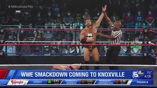 WWE Smackdown coming to Knoxville [upl. by Bodkin]