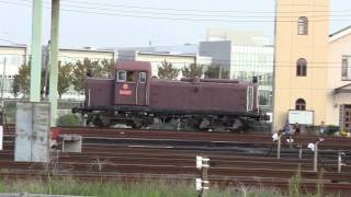 20111010 関東鉄道DD502走行シーン PART2 Diesel Locomotive DD502 [upl. by Gillead]