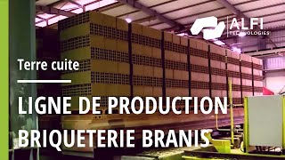 BRIQUETERIE BRANIS  Équipements de production par ALFI Technologies [upl. by Whallon]