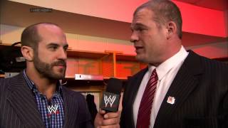 Cesaro interviews Kane [upl. by Lindholm557]