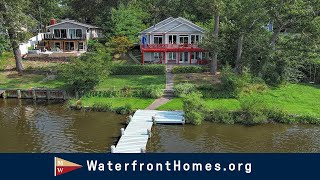 Annapolis Area Waterfront Home for Sale 1639 Lakewood Road [upl. by Eedahs]