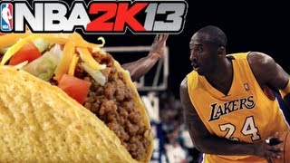 NBA 2k13 CAL Kobe Gets The Tacos [upl. by Festatus318]