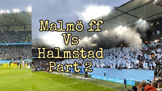 Malmö ff Vs Halmstad 2021 22 sm guldColeen Morena [upl. by Enahs865]