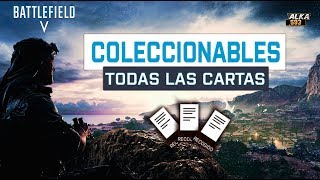 BATTLEFIELD V UBICACIÓN de TODAS las CARTAS en SIN BANDERA NORLYS y TIRAILLEUR [upl. by Ayatan]