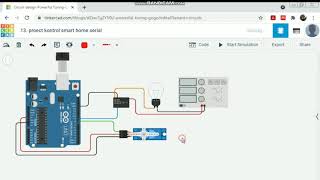 13 Sensor Bluetooth using tinkercad [upl. by Toback]