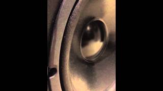 Velodyne CT120 520Hz subwoofer excursion [upl. by Idarb]