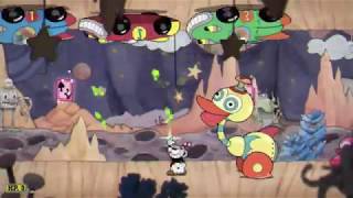 Cuphead  Funhouse Frazzle amp Treetop Trouble Flawless Technique Run n Gun 1080p [upl. by Lauralee616]