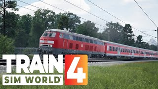 Train Sim World 4 Die DB BR 218 Einführung [upl. by Endo]