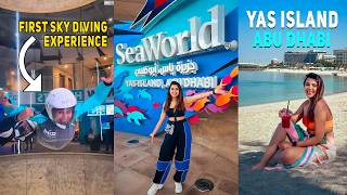 A Day In Yas Island  Worlds Most Unique Theme Park  Sea World Sky Diving amp More  Abu Dhabi [upl. by Arlette687]