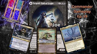 Commander Gameplay Ep19 Tergrid God of Fright v Progenitus fog v Cromat mutate v Tasha mill MTG EDH [upl. by Retse]