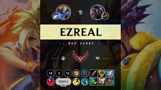 Ezreal ADC vs Draven  TW Grandmaster Patch 1410 [upl. by Adnwahsor]