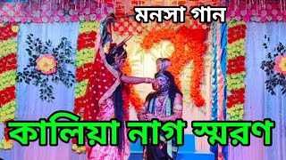 কালিয়া নাগকে স্মরণ করলো মনসা  মনসা গান  Dev monosa tv Devmanasatv [upl. by Ozneral]