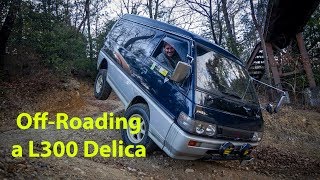 Mitsubishi Delica Chamonix  OffRoad Test Video [upl. by Audsley]