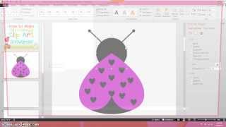 How to Make Cute and Colorful Clip Art in PowerPoint [upl. by Urias]