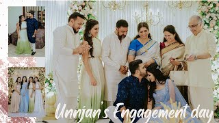 Unnjan’s Engagement Ceremony Vlog✨ Meenu V Lakshmi ♥️ [upl. by Deerdre]