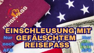 Einschleusung mit gefälschtem Reisepass [upl. by Geldens]