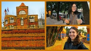 Lemon Festival in Menton France [upl. by Os]