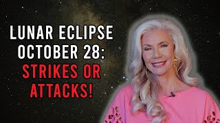 Lunar Eclipse October 28 Strikes or Attacks UPDATED with chart [upl. by Aida847]