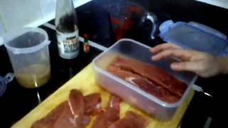 How to Make Biltong Part 2  Meat and Curing [upl. by Refinney]