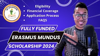 Erasmus Mundus Scholarship 2024  Fully Funded Masters in Europe erasmusmundus [upl. by Wernsman318]