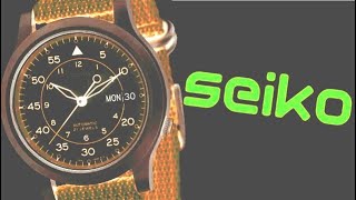 Montre SEIKO SNK 803 présentation  Seiko SNK 803 automatic watch Review [upl. by Asina]