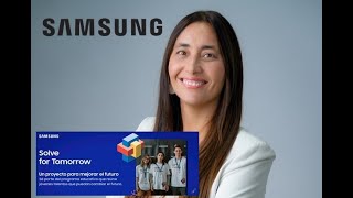 Laura Lenzi Samsung quotAlentamos a que jóvenes de escuelas públicas busquen soluciones en equipoquot [upl. by Elexa]