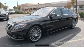 2014 MercedesBenz S550 Start Up Exhaust and In Depth Review [upl. by Lux619]