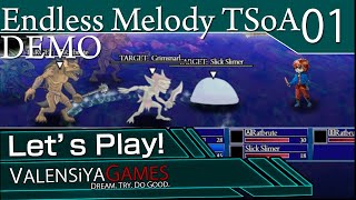 Lets Play Endless Melody TSoA Demo 01 [upl. by Lamrej369]