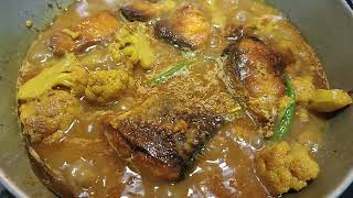 আলু ফুলকপি দিয়ে মাছের ঝোল  cauliflower fish curry recipe  Bengali fish curry Famous recipe [upl. by Mahmud463]