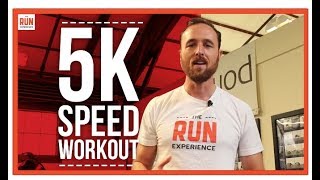 5K Training  Speed Workout [upl. by Einaffit548]