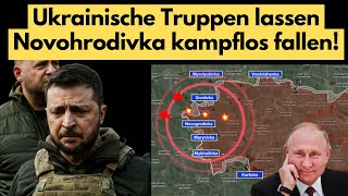 Warum gab die Ukraine Novohrodivka kampflos auf Die Wahrheit hinter dem Desaster [upl. by Wildermuth]