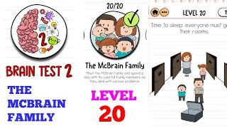 Brain test 2 The McBrain Family level 20 solution or walkthrough [upl. by Veljkov101]