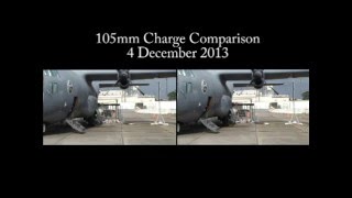 AC130W 105mm Cannon Load Charge Test [upl. by Grunberg]