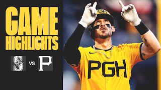 Yasmani Grandal Homers in Win  Mariners vs Pirates Highlights 81624 [upl. by Toinette]