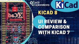 The new Kicad 8 and whats new in its user interface [upl. by Perreault]