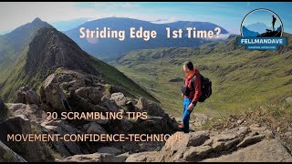 STRIDING EDGE 1st time 20 SCRAMBLING TIPS for this and others [upl. by Amato895]