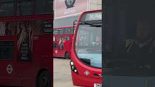 Blind Change on Route 266 bus londonbus travel shorts [upl. by Glaser]