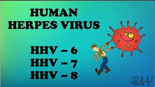 HUMAN HERPES VIRUS 6 7 and 8 [upl. by Galligan]