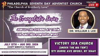 Philadelphia SDA  GNYC English Ministry quotHope in Troubled Timesquot Series [upl. by Redep294]