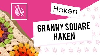 Granny square haken  Wolpleinnl [upl. by Joashus]