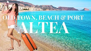 4K ALTEA VLOG COSTA BLANCA  ALTEA OLD TOWN  BEAUTIFUL BEACHES  ALTEA PORT [upl. by Wilterdink]