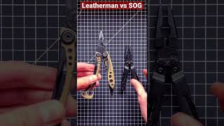 Leatherman Skeletool vs SOG Powerpint which is best [upl. by Ryle]