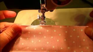 Mock Rolled Hem 2 Ways  Using Sewing Machine Tutorial [upl. by Silera]