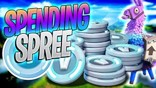 Fortnite Spending Spree And gifting 70000 [upl. by Leclair]