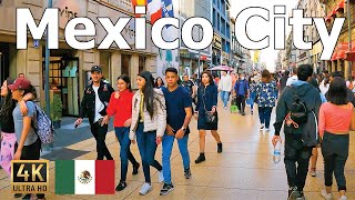 Mexico City 4K  Walking Tour in 2023  CDMX 🇲🇽 [upl. by Missy726]