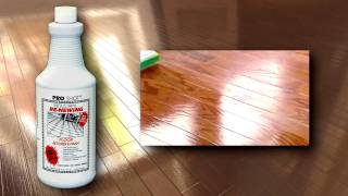 Refinish A Hardwood Floor  No Sanding  No Mess [upl. by Pachston]