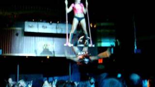 incredible female trapeze act at lucha vavoom [upl. by Leiruh]