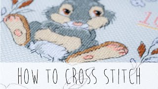 HOW TO CROSS STITCH • VERVACO [upl. by Sibel]