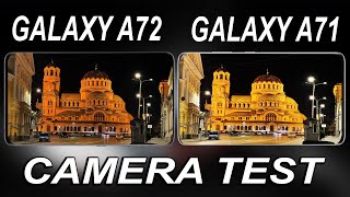 Samsung Galaxy A72 vs Samsung Galaxy A71 Camera Test Comparison [upl. by Lani154]