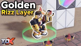 TDX Golden Mine Layer Leak 60  Tower Defense X Roblox [upl. by Myrle]